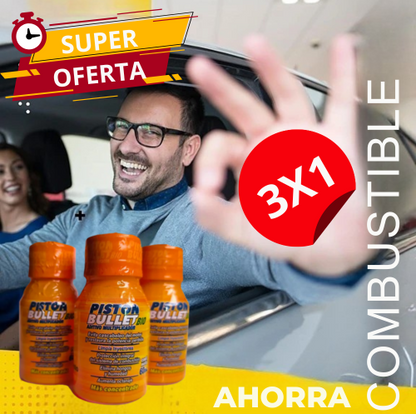 Pack 3 Unidades de Aditivo Piston Bullet